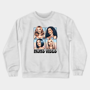 Vintage 90s Moms Vibes TV Mom I Have Two Title Mom and Nana Crewneck Sweatshirt